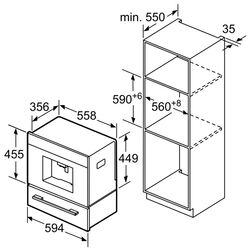 Встраиваемая кофемашина Bosch CTL636EB6 (Black) Thumb
