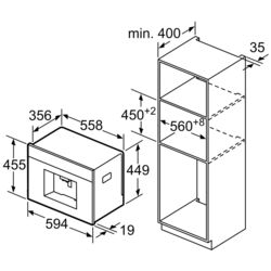 Aparat de cafea incorporabil Bosch CTL836EC6 (Black) Thumb