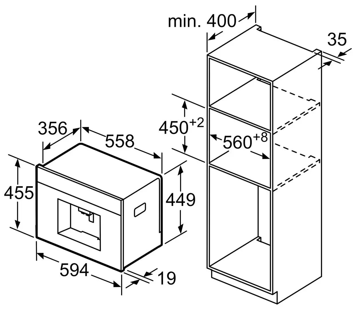 Aparat de cafea incorporabil Bosch CTL836EC6 (Black) - 2