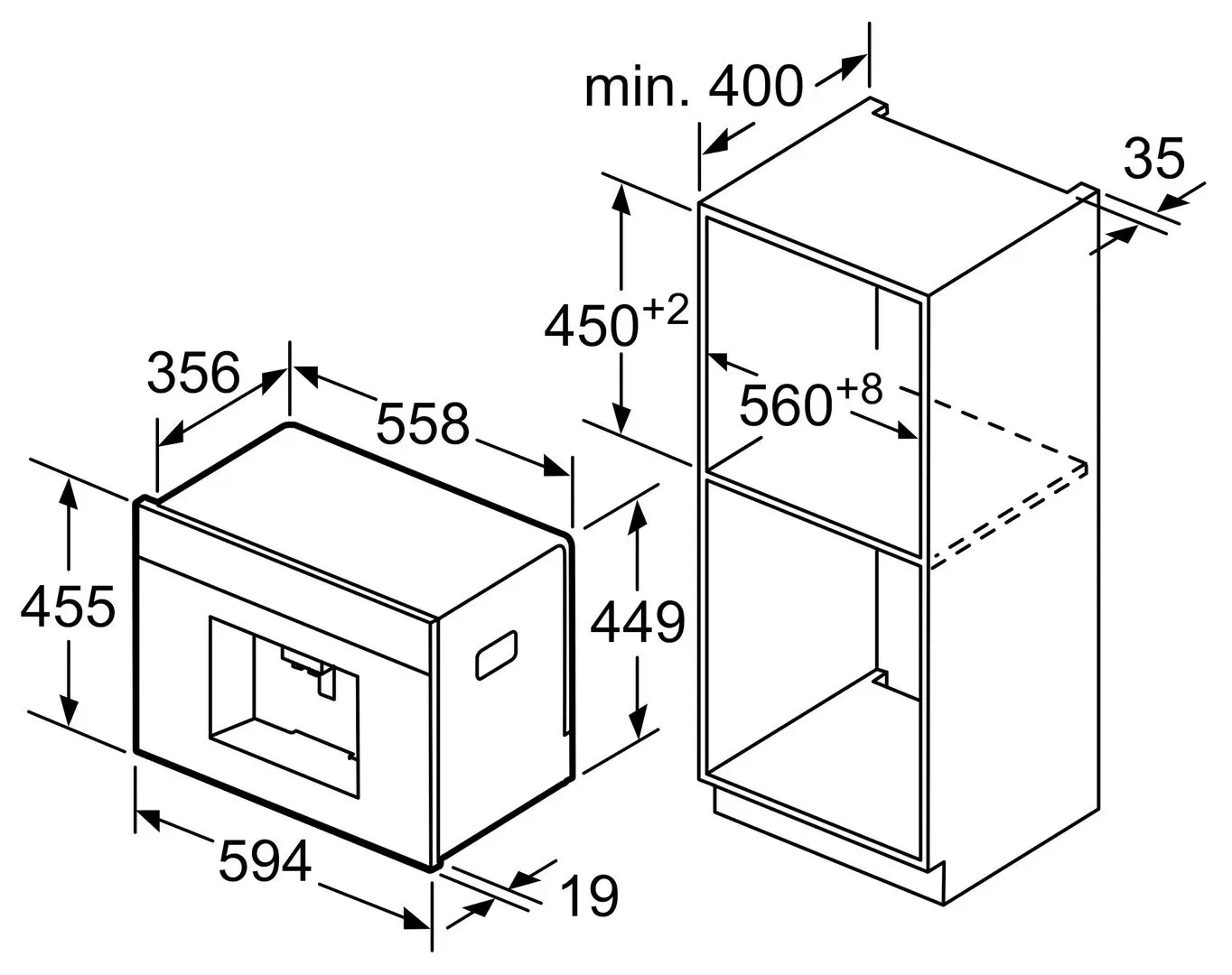 Aparat de cafea incorporabil Bosch CTL836EC6 (Black) - 3