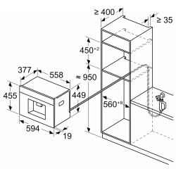Встраиваемая кофемашина Bosch CTL9181D0 (Black) Thumb