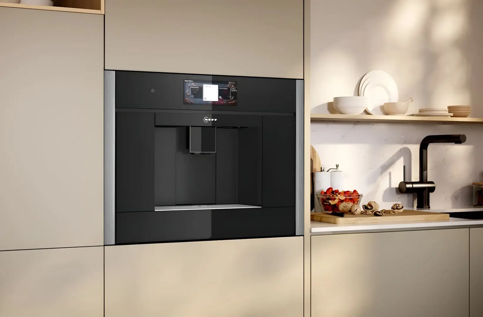 Встраиваемая кофемашина Neff CL4TT11N0 (Black)