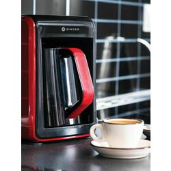 Кофеварка Singer Meraki Charisma (Black/Red) Thumb