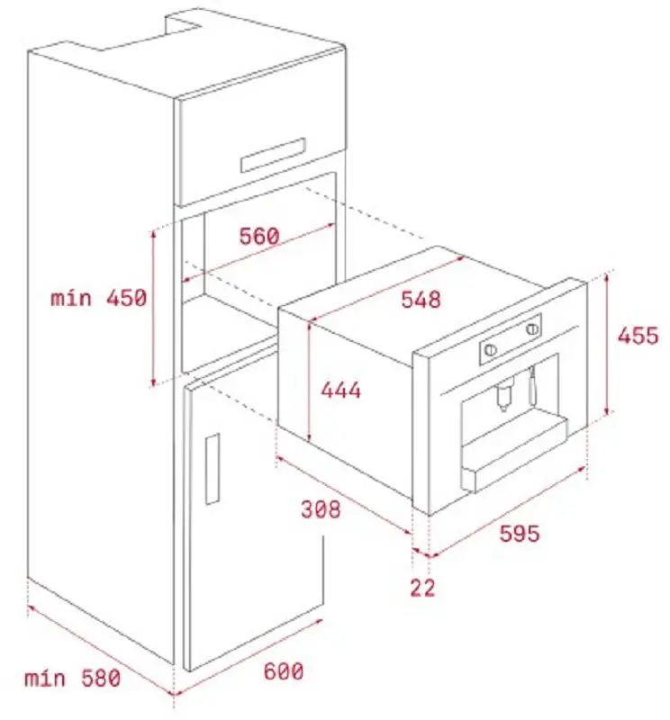 Встраиваемая кофемашина Teka CLC 835 MC (White)