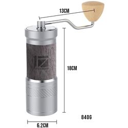 Rasnita de cafea 1Zpresso JE-Plus Burr (Light Gray) Thumb