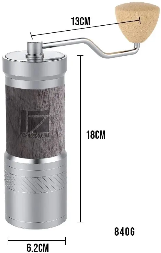 Rasnita de cafea 1Zpresso JE-Plus Burr (Light Gray)