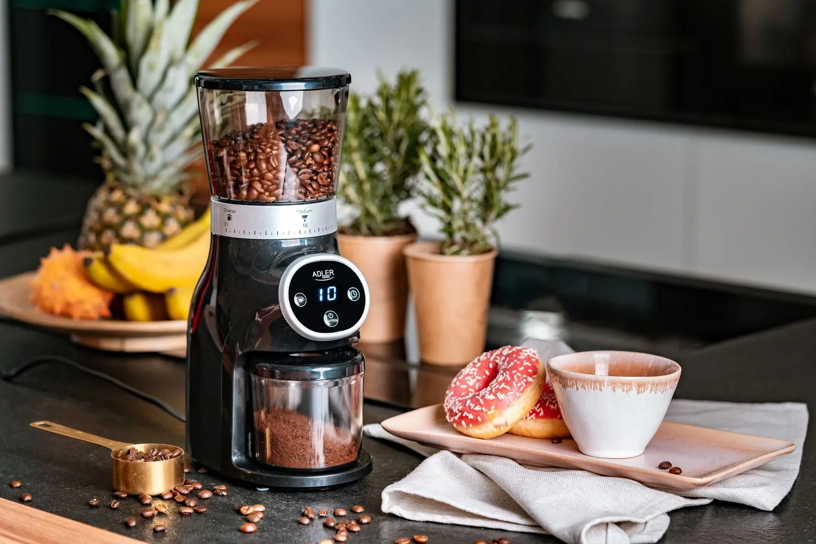 Rasnita de cafea Adler AD 4450 (Black)