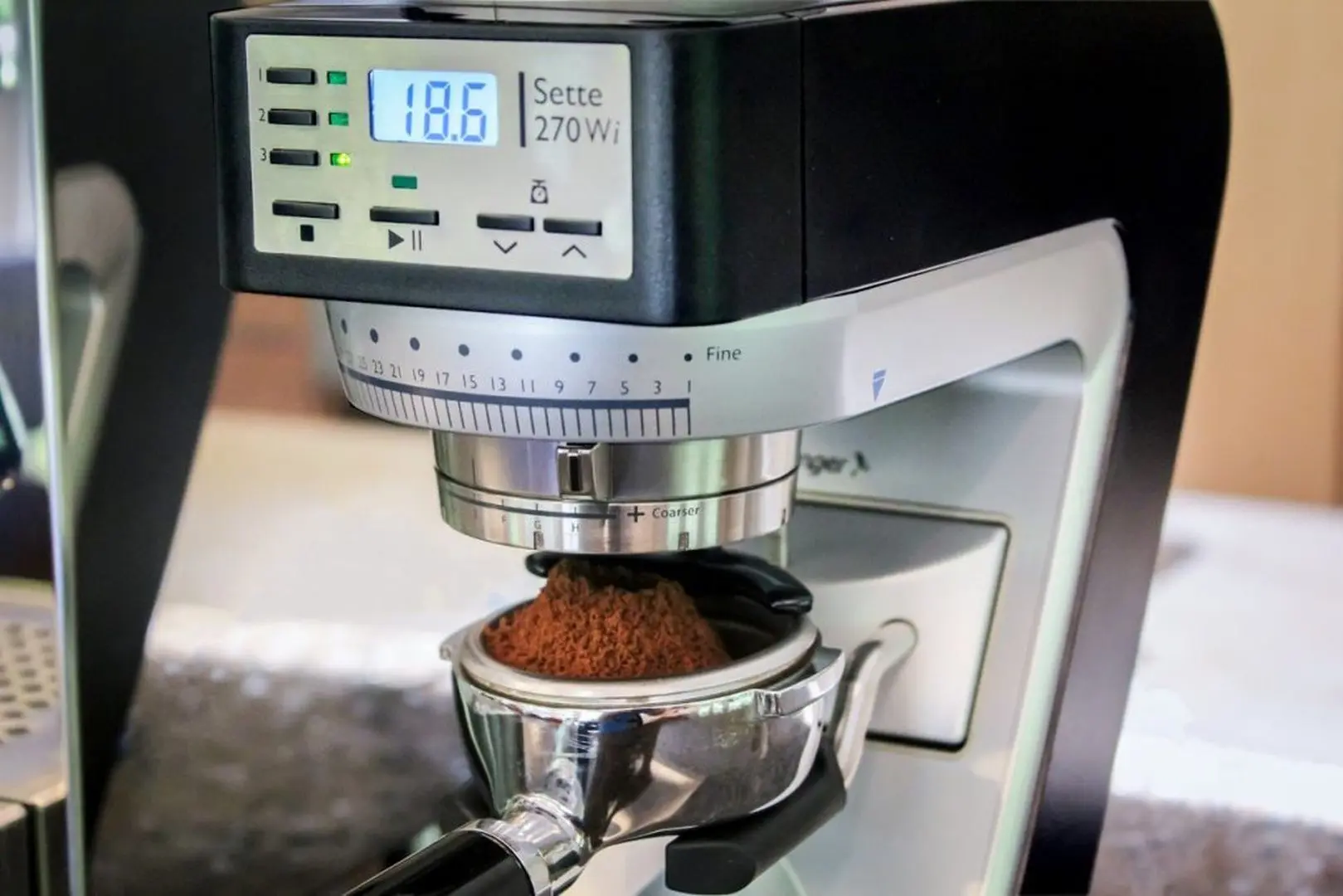 Rasnita de cafea Baratza Sette 270Wi (Black/Silver) - 3