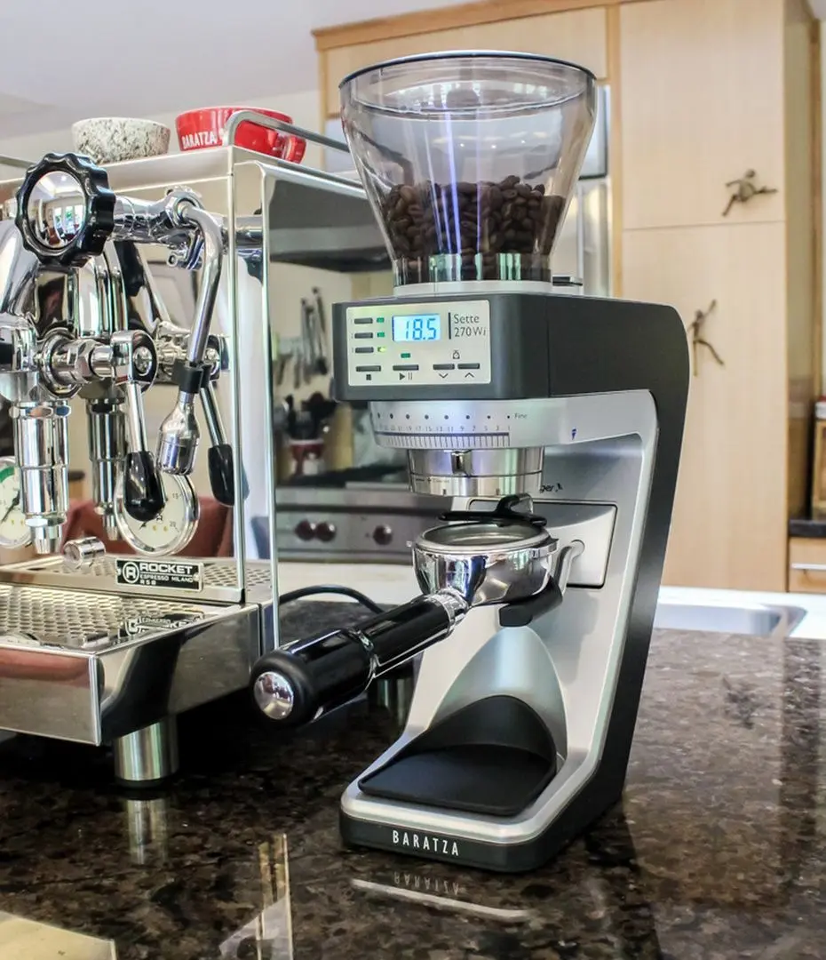 Rasnita de cafea Baratza Sette 270Wi (Black/Silver) - 4