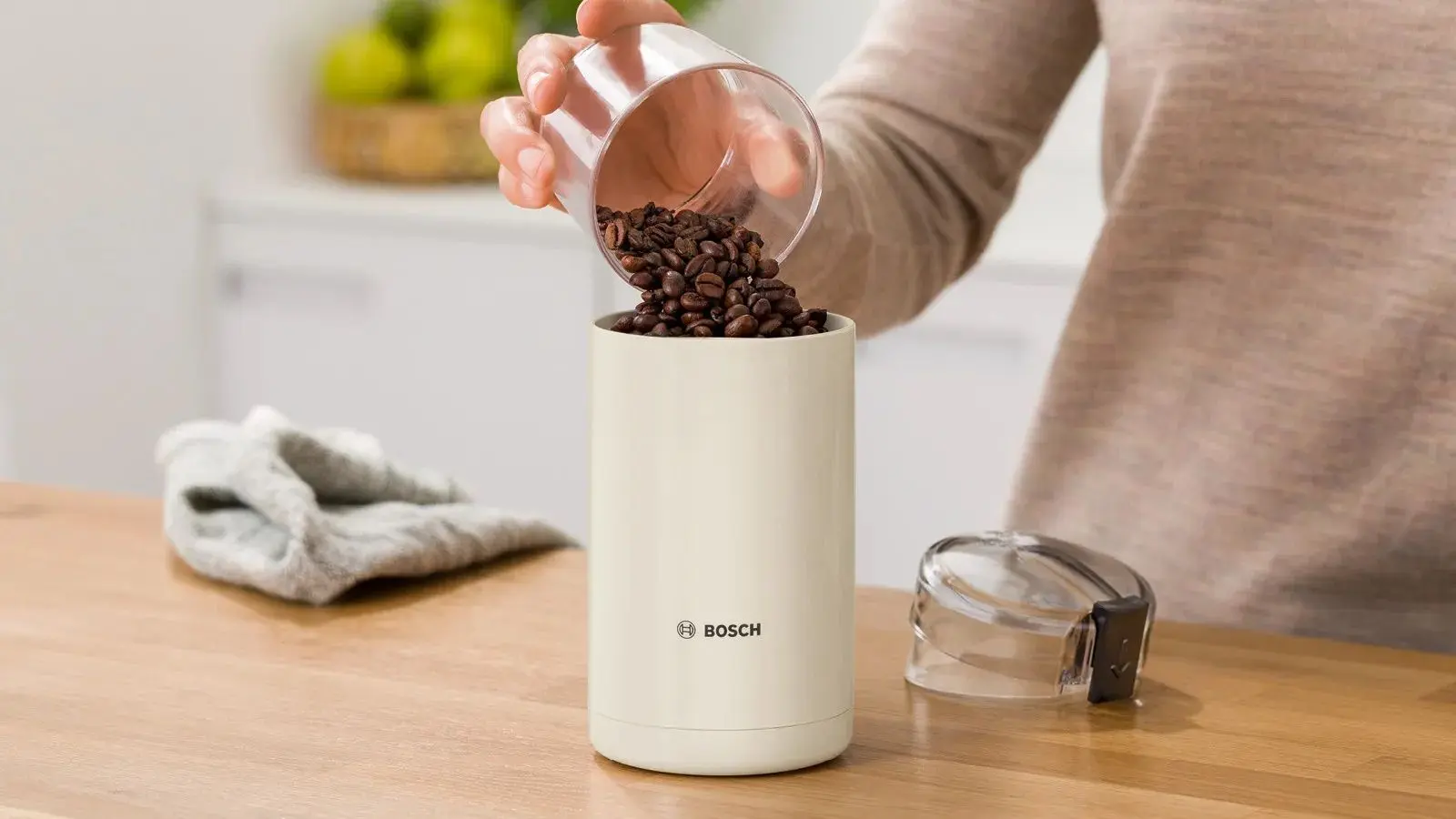 Кофемолка Bosch TSM6A017C (Beige)