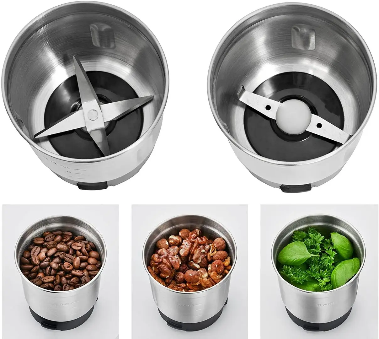 Rasnita de cafea ProfiCook PC-KSW 1021 (Stainless Steel)