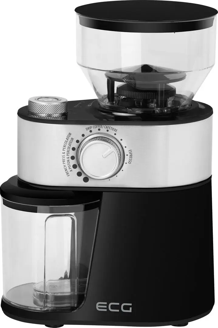 Rasnita de cafea ECG KM 1412 Aromatico (White/Silver)