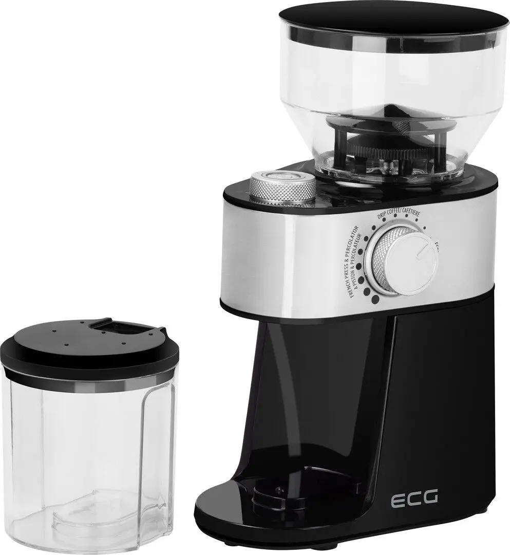 Rasnita de cafea ECG KM 1412 Aromatico (White/Silver)