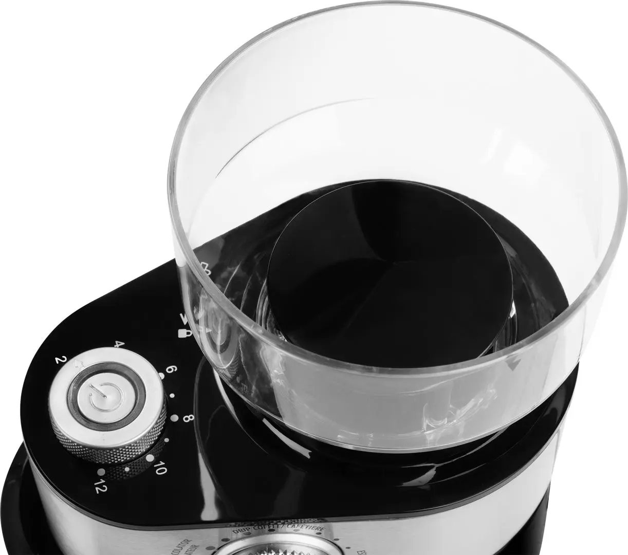 Rasnita de cafea ECG KM 1412 Aromatico (White/Silver)