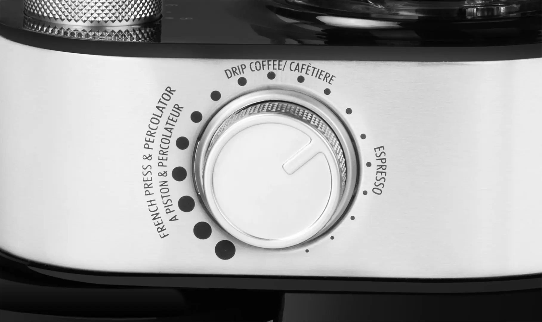 Rasnita de cafea ECG KM 1412 Aromatico (White/Silver)