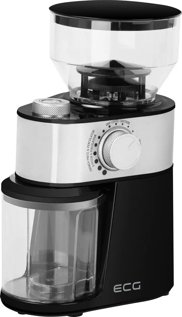Rasnita de cafea ECG KM 1412 Aromatico (White/Silver)