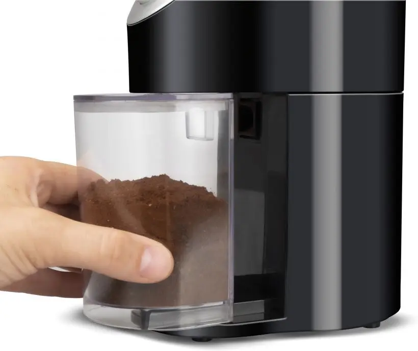 Rasnita de cafea Eldom MK160 (Black/Silver)