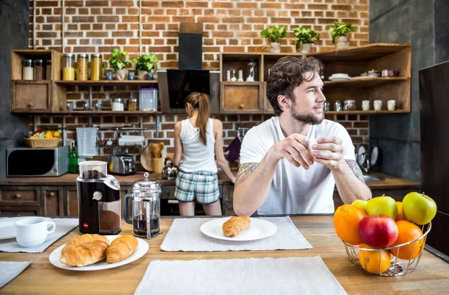 Rasnita de cafea Eldom MK160 (Black/Silver)