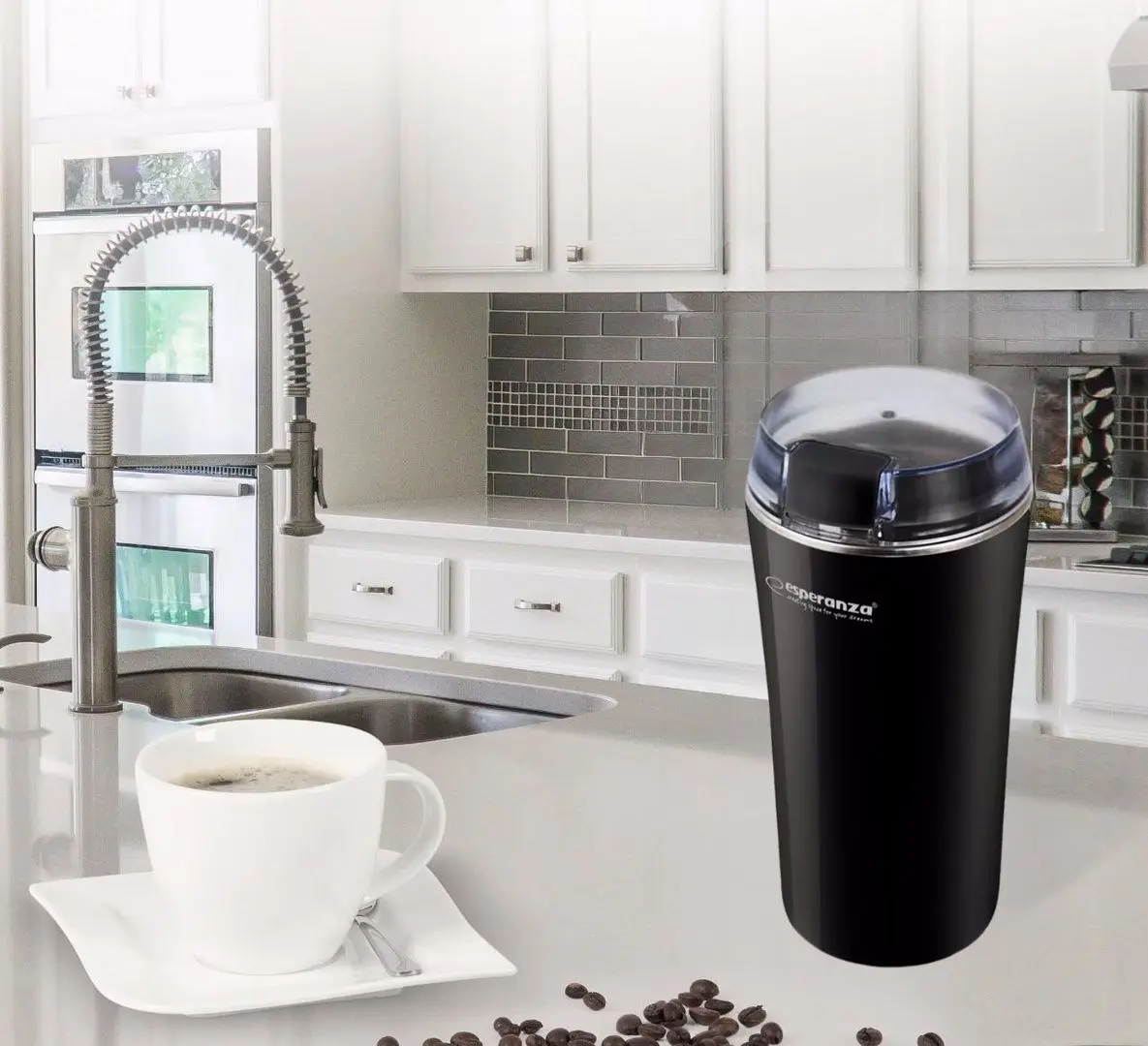 Rasnita de cafea Esperanza Ristretto EKC008K (Black)