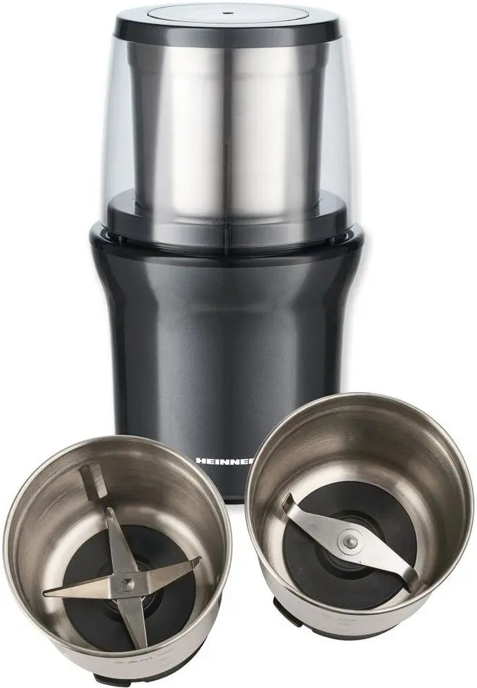 Кофемолка Heinner HCG-200DGIX2 (Grey)