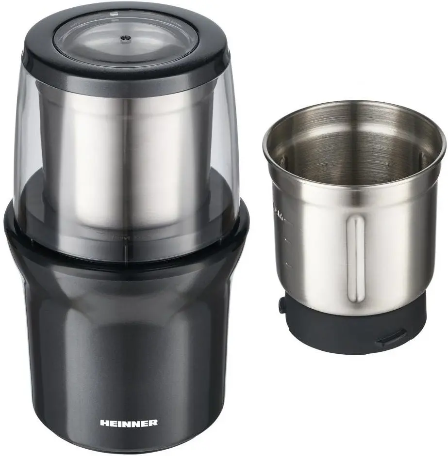 Кофемолка Heinner HCG-200DGIX2 (Grey)
