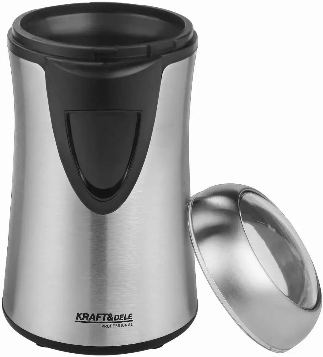 Кофемолка Kraft&Dele KD4160 (Inox/Black) - 2
