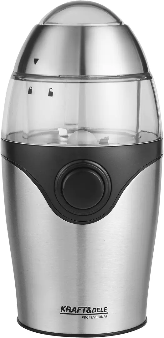 Кофемолка Kraft&Dele KD4161 (Inox/Black)