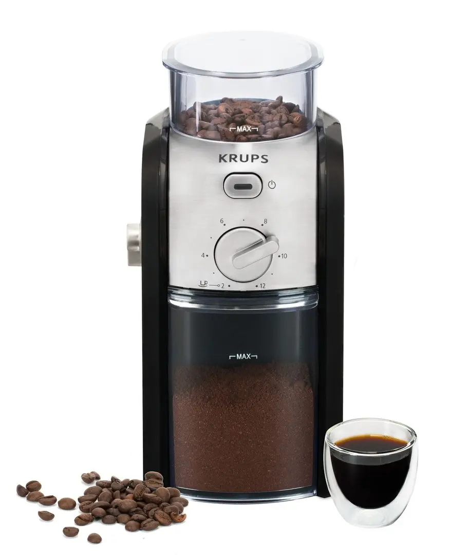 Кофемолка жерновая KRUPS GVX 242 (Black)