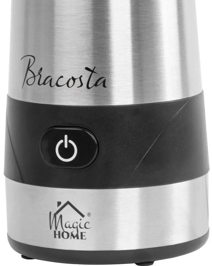Rasnita de cafea MagicHome Bracosta (Inox/Black)