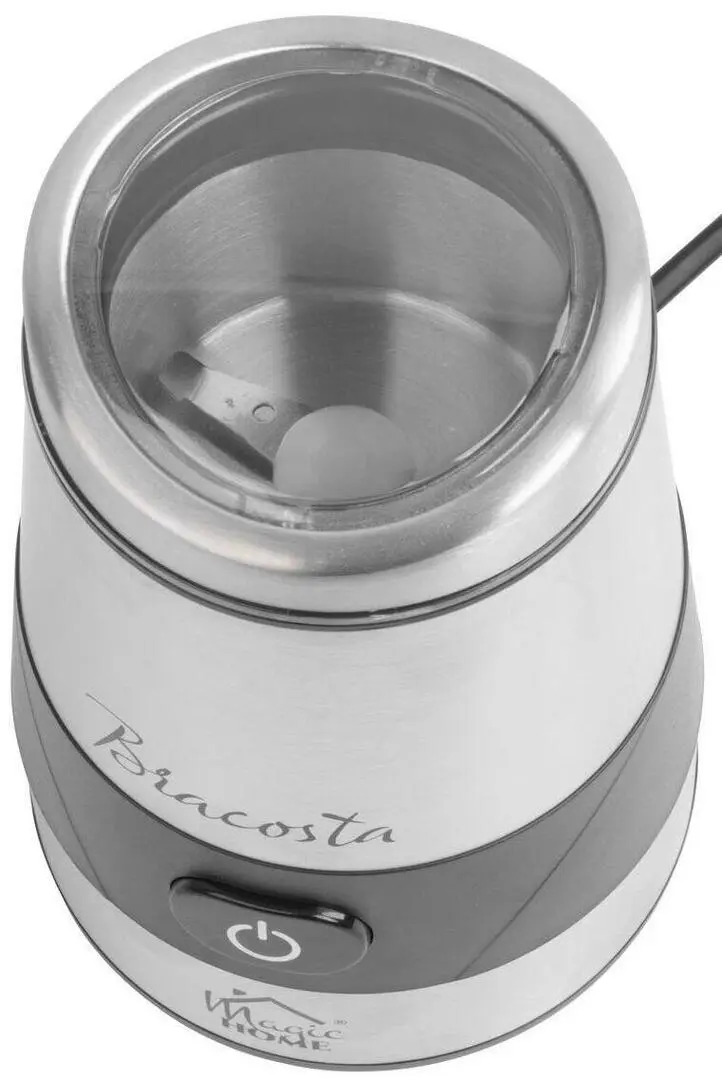Rasnita de cafea MagicHome Bracosta (Inox/Black)