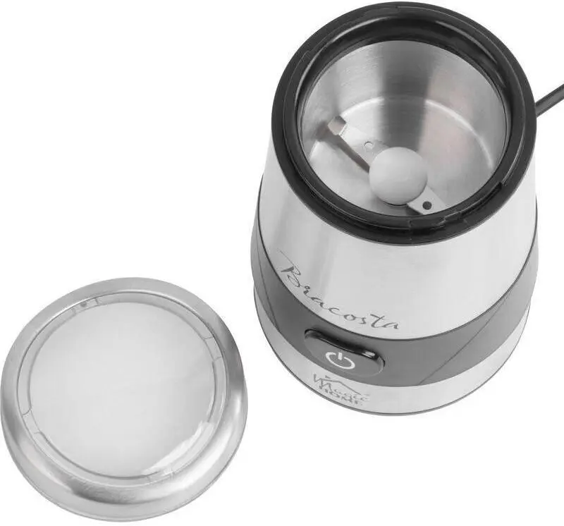 Rasnita de cafea MagicHome Bracosta (Inox/Black)