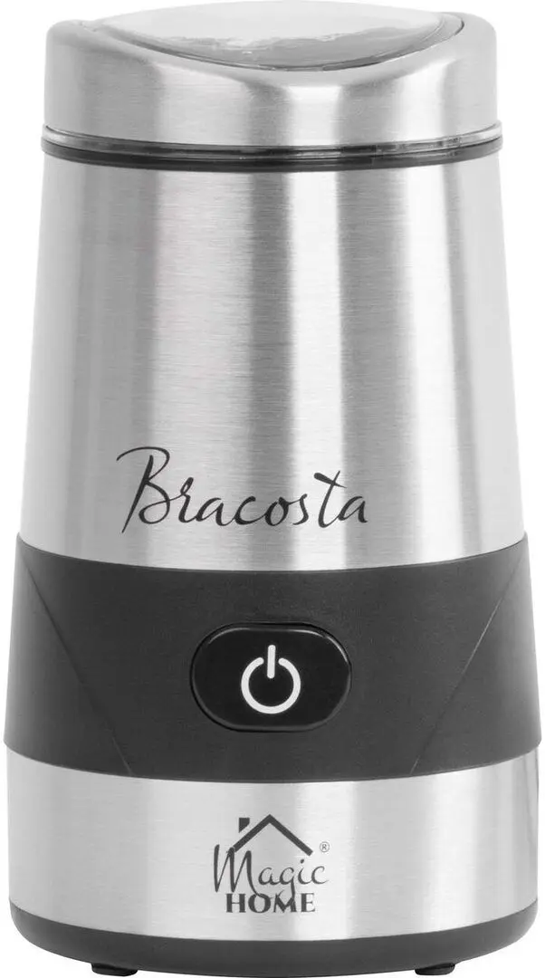 Rasnita de cafea MagicHome Bracosta (Inox/Black)