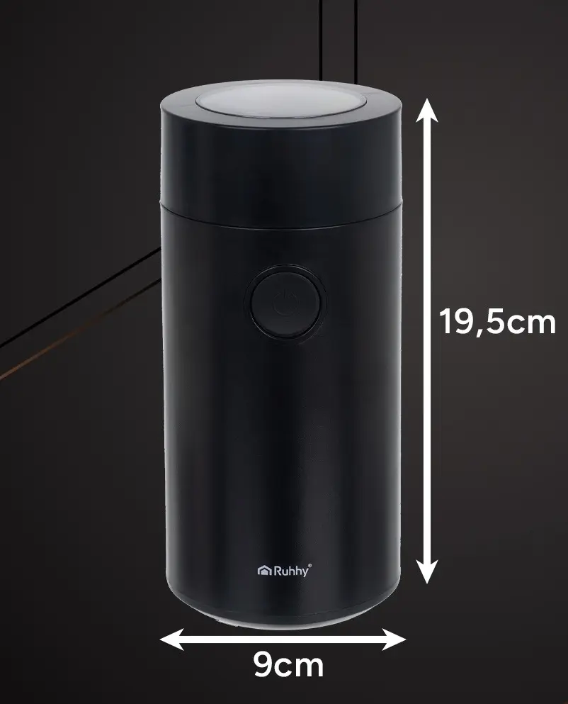 Rasnita de cafea Ruhhy 26219 (Black)