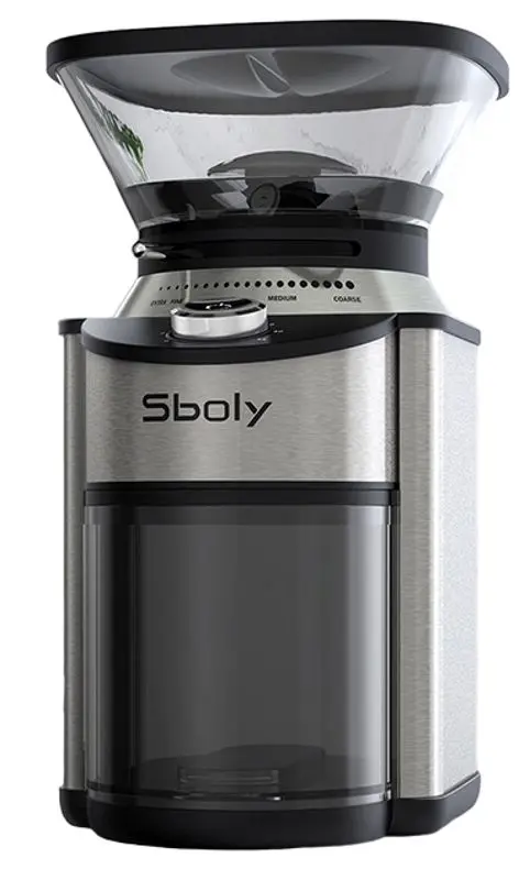 Кофемолка Sboly 801A-EU (Black/Silver)