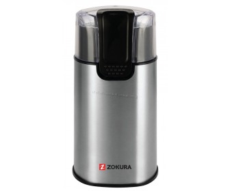 Rasnita de cafea Zokura Z1245 (Inox/Black)