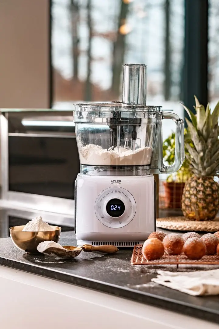 Кухонный комбайн 12в1 Adler AD 4224 (Black/White)