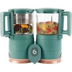 Robot de bucatarie 4in1 Babymoov Nutribaby Glass (Green)