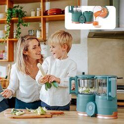 Кухонный комбайн 4в1 Babymoov Nutribaby Glass (Green) Thumb