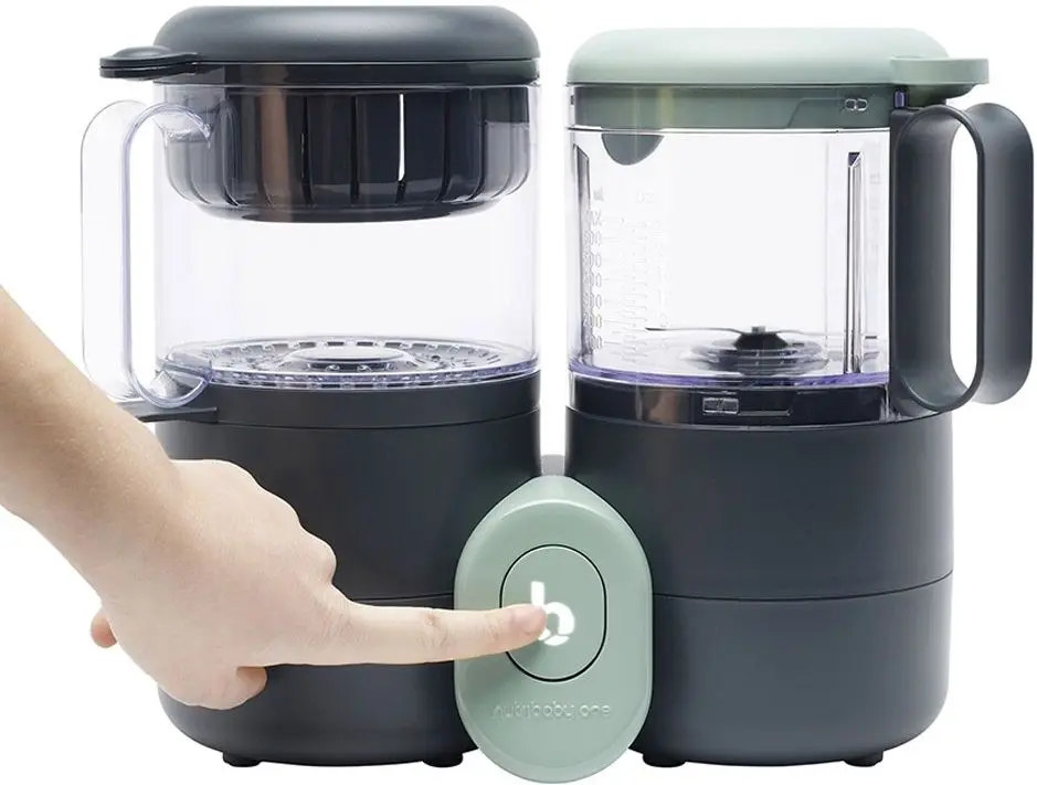 Кухонный комбайн 4в1 Babymoov Nutribaby One (Blue/Mint)