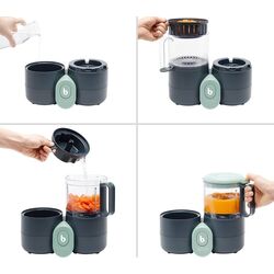 Кухонный комбайн 4в1 Babymoov Nutribaby One (Blue/Mint) Thumb