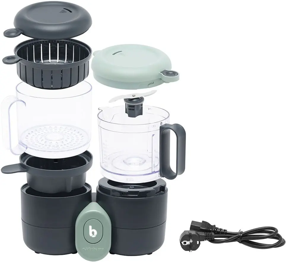Кухонный комбайн 4в1 Babymoov Nutribaby One (Blue/Mint)