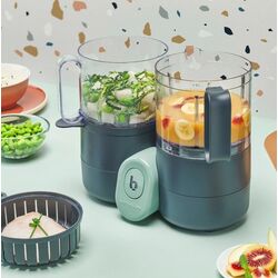Кухонный комбайн 4в1 Babymoov Nutribaby One (Blue/Mint) Thumb
