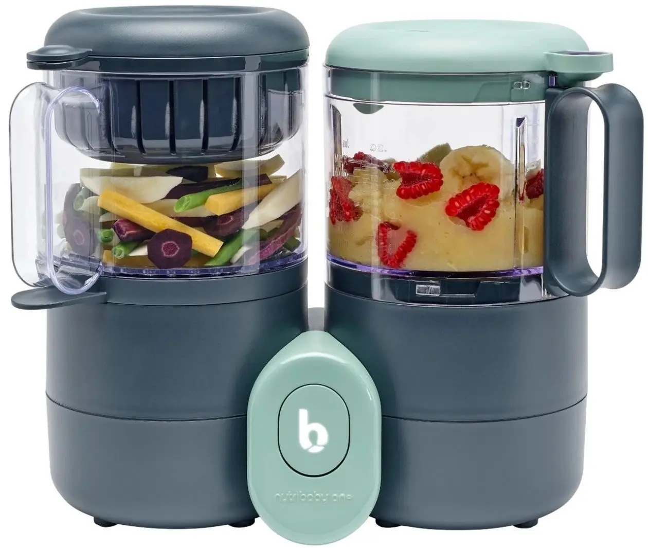 Кухонный комбайн 4в1 Babymoov Nutribaby One (Blue/Mint)