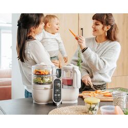 Кухонный комбайн 5в1 Babymoov Nutribaby+ (Mineral Beige) Thumb