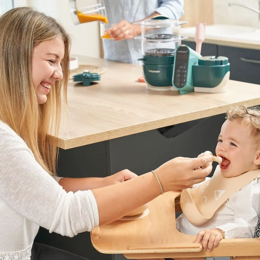 Кухонный комбайн 6в1 Babymoov Nutribaby + (Green)