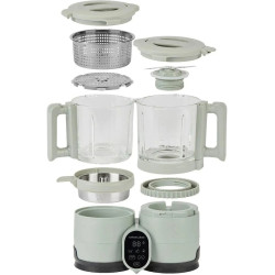 Кухонный комбайн Babymoov Nutribaby Glass (Celadon Green) Thumb