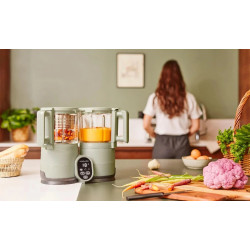 Кухонный комбайн Babymoov Nutribaby Glass (Celadon Green) Thumb