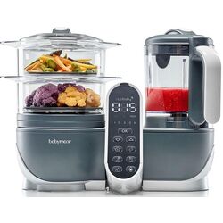 Blender-aparat de gatit cu aburi Babymoov Nutribaby+ A001124 (Grey)