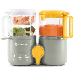 Robot de bucatarie multifunctional Badabulle B-Easy (Grey/Yellow)