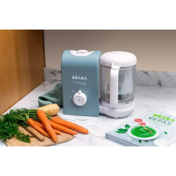 Robot de bucatarie Beaba Babycook Express (Baltic Blue) Thumb